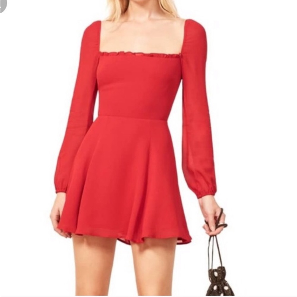 Reformation Gretel mini dress sz 10
